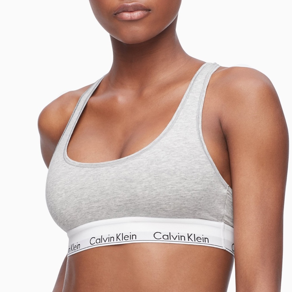 Calvin Klein Jersey bralette - size M, VGUC